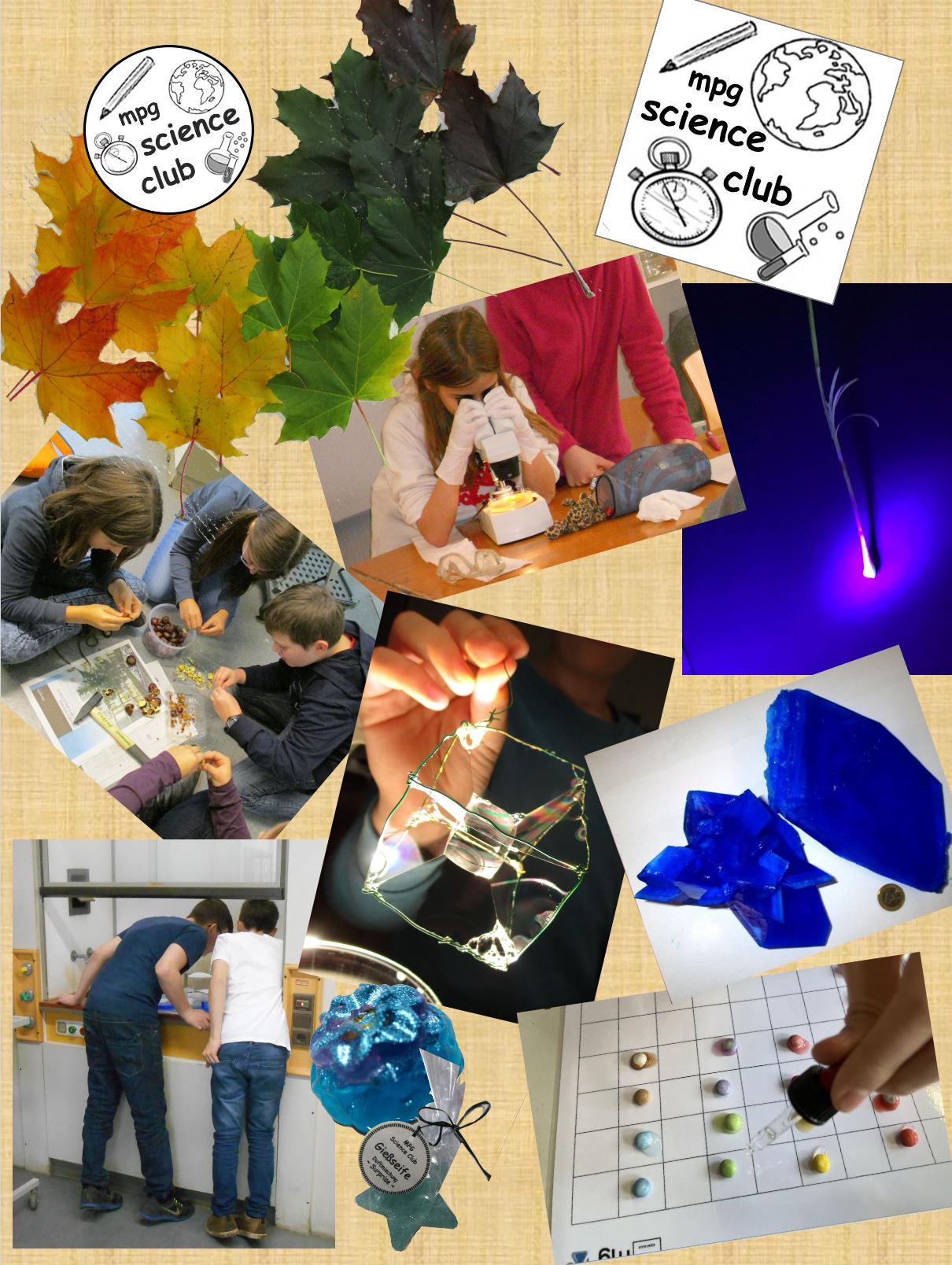 science club collage